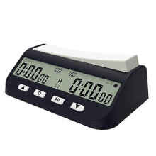 Reloj de ajedrez con funci??n de retardo de bonificaci??n b??sica y tiempo positivo. Temporizador digital de ajedrez port??til.