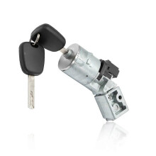 Lenkradschloss mit Zündschloss und 2 Schlüsseln 4162KF für Citroen C5 C8 Peugeot 207 3008 307 308 5008 807