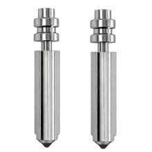 2 Stück Anycubic Kobra X Düse KX Bimetalldüsen 0,4 mm einteilige Hotenddüse für KobraX 3D-Drucker