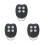 3X Ditec GOL4 BIXLS2 BIXLP2 BIXLG4 Garage Door Remote Control 433.92MHz Rolling Code Hand-Transmitter Gate Controller 1