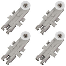 Ersatzrad für den oberen Geschirrkorb (8268743) für Whirlpool, Kenmore und KitchenAid Geschirrspüler (Oberkorb-Ersatzteile WP8268655)
