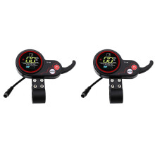2X for KUGOO M4 Electric Scooter Instrument Throttle Switch Kugoo M4 Universal Throttle Display Controller 48V 6 Pins