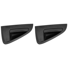 Set van 2 rechter achterdeurhendels voor Chevrolet Spark 2013-2015, buitenzijde, zwart, artikelnummer 95964943