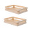 2St Tray Met Handvatten, Kinderkamer Opslagmanden 1