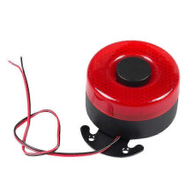 12–24 V DC, 105 dB automatische Warnsirene mit LED-Anzeige und Rückfahrwarnhorn