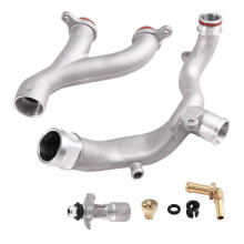 Kit tubo flessibile di uscita acqua per auto 3.0L V6 5.0 V8 per LAND ROVER JAGUAR XJL XFL XEL XKR LR090630 INFERIORE LR050934 LR092992