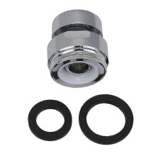 360 drehbarer Strahlregler für Wasserhahndüse, 22 mm Außengewinde & 18 mm Innengewinde