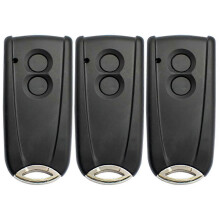 3 mandos a distancia para abrepuertas de garaje EcoStar RSC2-433 RSE2-433, RSZ1-433, transmisor de mano para puerta Hormann Liftronic