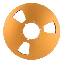 10.5 Inch 1/4 Inch Tape Reel Open Reel 3 Wind Resistance Holes Empty Tape Reel for Recording