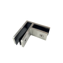 Thickened Cast 304 Stainless Steel Shower Room Bathroom Partition Glass Fixing Clip Fixed Corner Code 90 Degree