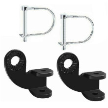 2 pieces coupling for Qeridoo bicycle trailer trailer coupling piece coupling
