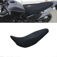 Funda de asiento para motocicleta, cojín antideslizante de malla, compatible con Yamaha Tenere700 T700.