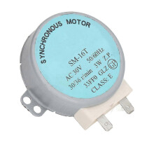 Synchrone motor voor Galanz magnetron 16T draaiplateau, vervanging aluminium koper, AC30V