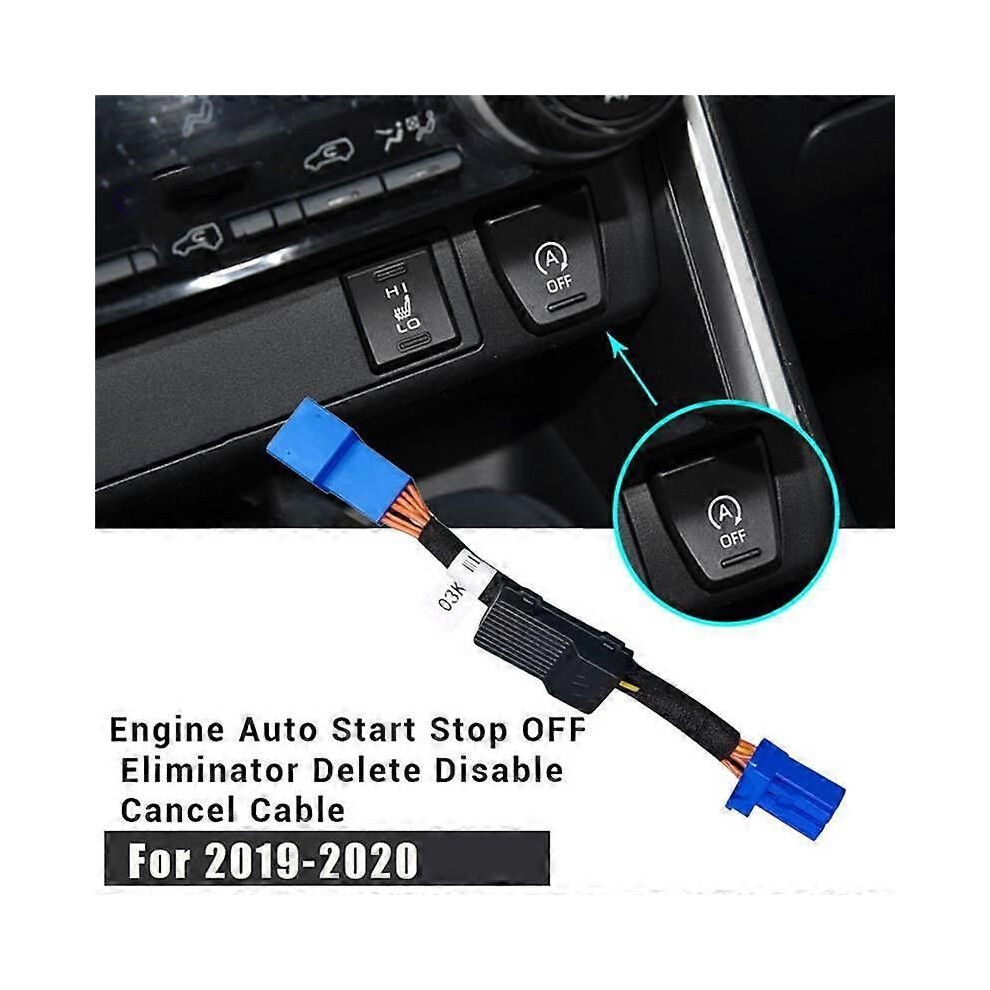 For Toyota Rav4 Xa50 2019-2022 Car Auto Stop Canceller Automatic Stop Start Engine Eliminator Device Disable Plug Cable 9152359485449