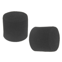 2 stuks sponspluggen voor luidsprekerpoortbuis, basreflexbuis, luidsprekerwooferventilatie, basfase 42x65mm