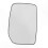 Right Side Door Mirror Glass Compatible with Ford Transit 2000-2013 Replacement 4