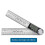 Rapporteur d'angle num??rique pliable 200 mm avec ??cran LCD 360?? 1