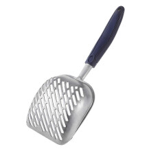 Pet Litter Scoop Ueetek Long Handle for Cleaning 3Pcs Durable Metal