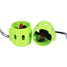 2 Moteurs de Propulseur à 4 Pales CCW CCW pour Bateau à Réaction Sous- 12 V-24 V CC pour Robot Télécommandé DIY