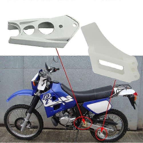 DT125 DT200 DT230 DT125R Λαστιχένιο προστατευτικό οδηγού αλυσίδας 1