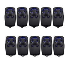 10 stuks FLO4RS 433MHz garagedeurafstandsbediening Flor-S afstandsbediening met 4 knoppen en rolling code.