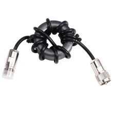 HF-Kurzwellen-Drossel 1,8–50 MHz 1:1 Balun mit störungsfreier Hochleistungs-FT8-Technologie, dedizierter Nickel-Zink-Magnetring (62 mm)