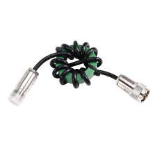 HF-Kurzwellen-Drossel 1,8–50 MHz 1:1 Balun, störungsfrei, hohe Leistung, FT8-spezifischer Nickel-Zink-Magnetring, 50 mm, grün