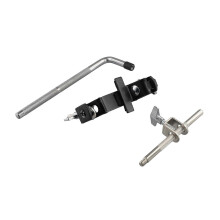 Trommel- en koebelhouderklem, professionele percussie-instrumentensteun, draagbare reparatieonderdelen, koebelklem