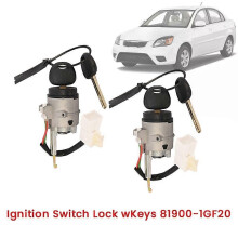 2-delige set richtingscontactslot met sleutels 81900-1GF20 compatibel met KIA RIO RIO5 10-11 cilinderslot