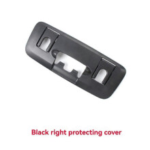Front Right Side Seat Backrest Trim Cover Seat Back Cover for Mercedes S-Class W222 S600 S550 14-2017 A2229101512 Black