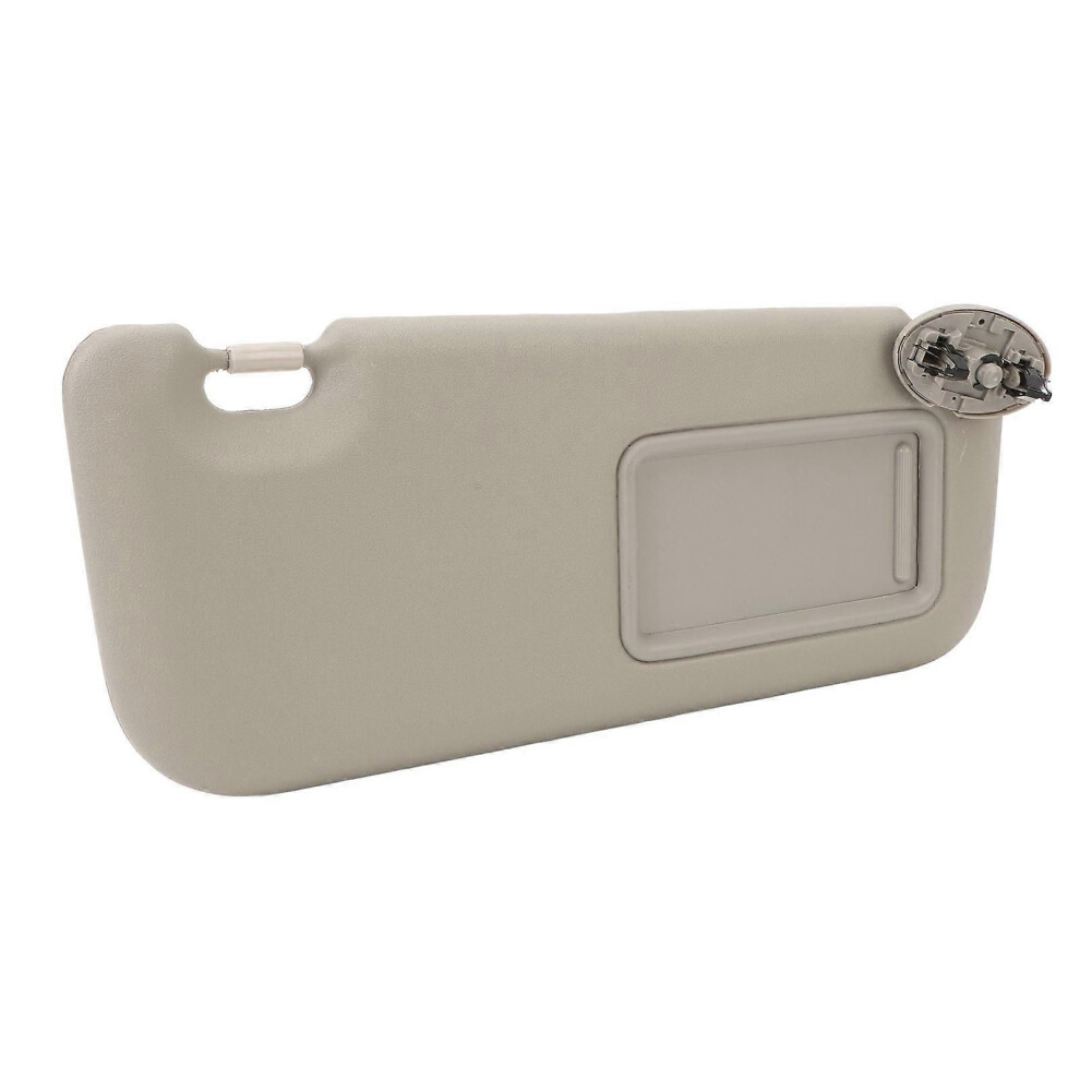 Sun Visor Pu Sun Shielding Visor Mirror With Makeup Mirror Replacement For Toyota Corolla 2007 To 2013 Left 74320Â02F60âE0 Beige 9152359416900