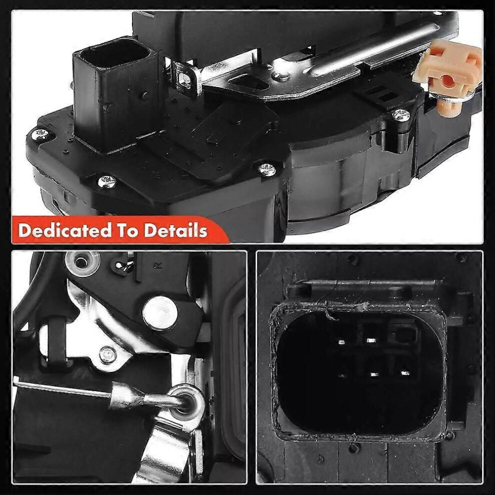 5 Pins Rear Right Passenger Door Lock Actuator 25876549 15900149 For Cadillac Sts 2005-2011 9152359407748