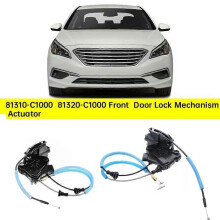 1Pair Front Door Lock Actuator Latch Mechanism 81310-C1000 for Hyundai Sonata 2014-2019 81310-C1000 81320C1000