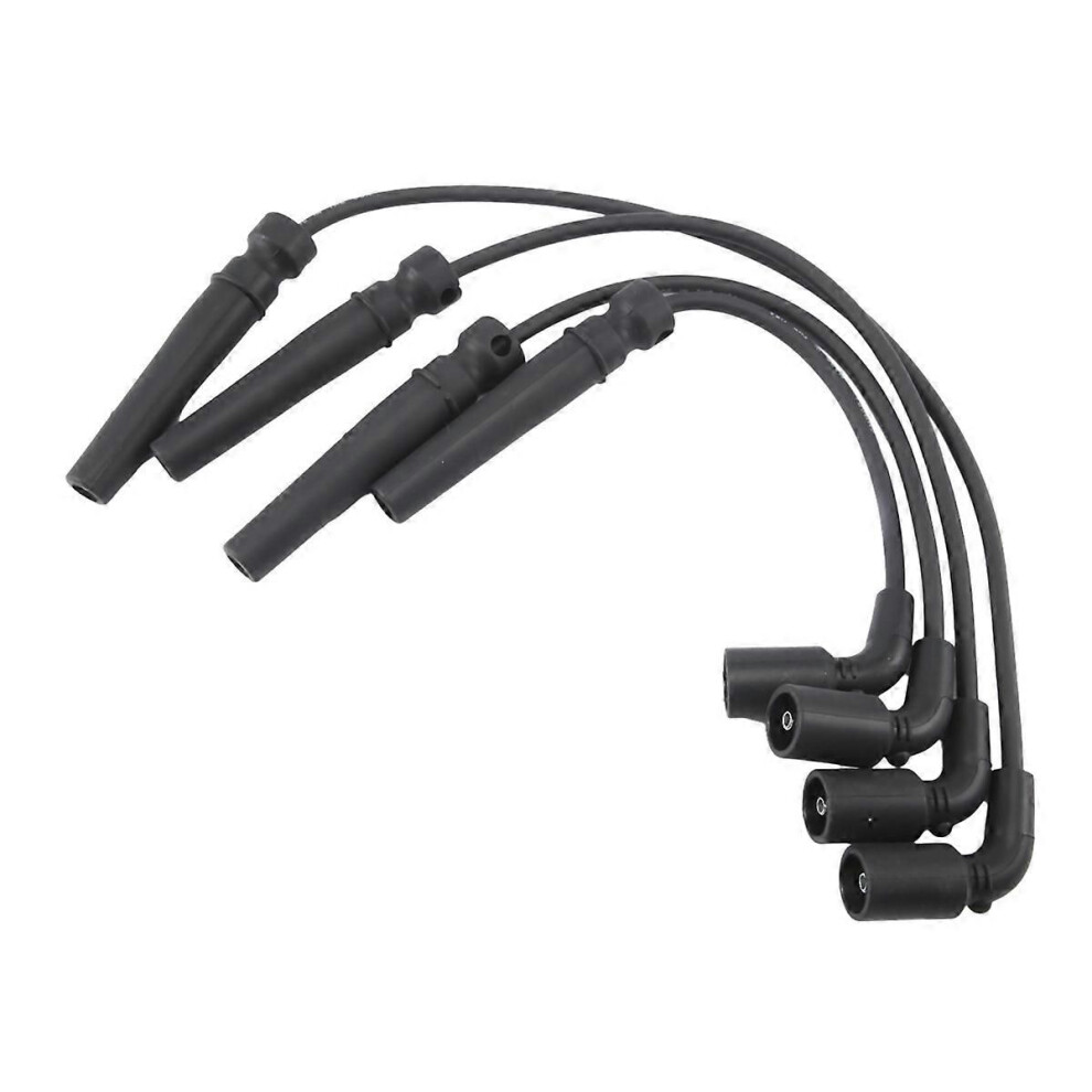 4Pcs Spark Plug Wire For Excelle 1.6 Chevrolet Aveo Cruze Kalos Rezzo Daewoo Kalos Lanos Nubira Rezz 9152359486521