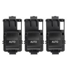 3 piezas de interruptores de elevalunas eléctricos delanteros, traseros y laterales, compatibles con
