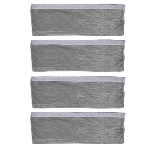 2 Pack Refrigerator Door Handle Cover Protector Fridge, (Gray) 1