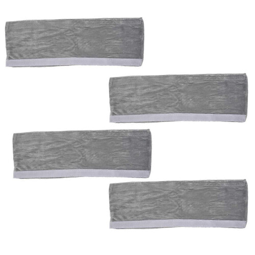 2 Pack Refrigerator Door Handle Cover Protector Fridge, (Gray) 2