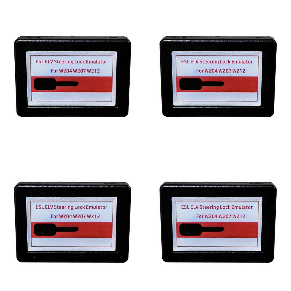 4X For Mercedes Esl Elv Steering Lock Emulator For W204 W207 W212 Compatible With Abrites Vvdi Mb Tools 9152359406758