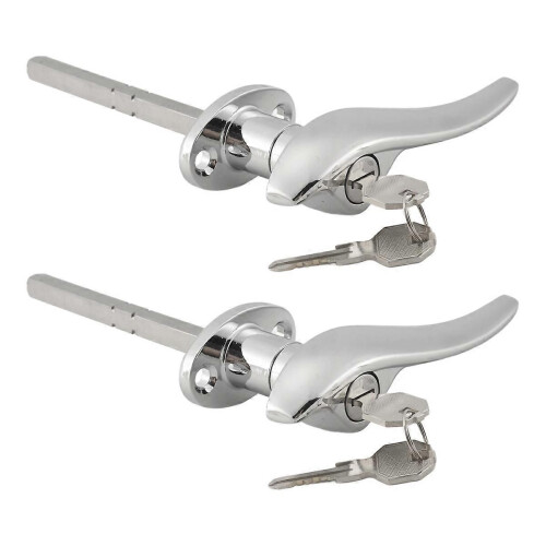 2Pcs Car Door Outside Locking Handles 32 MATCHING LOCKS