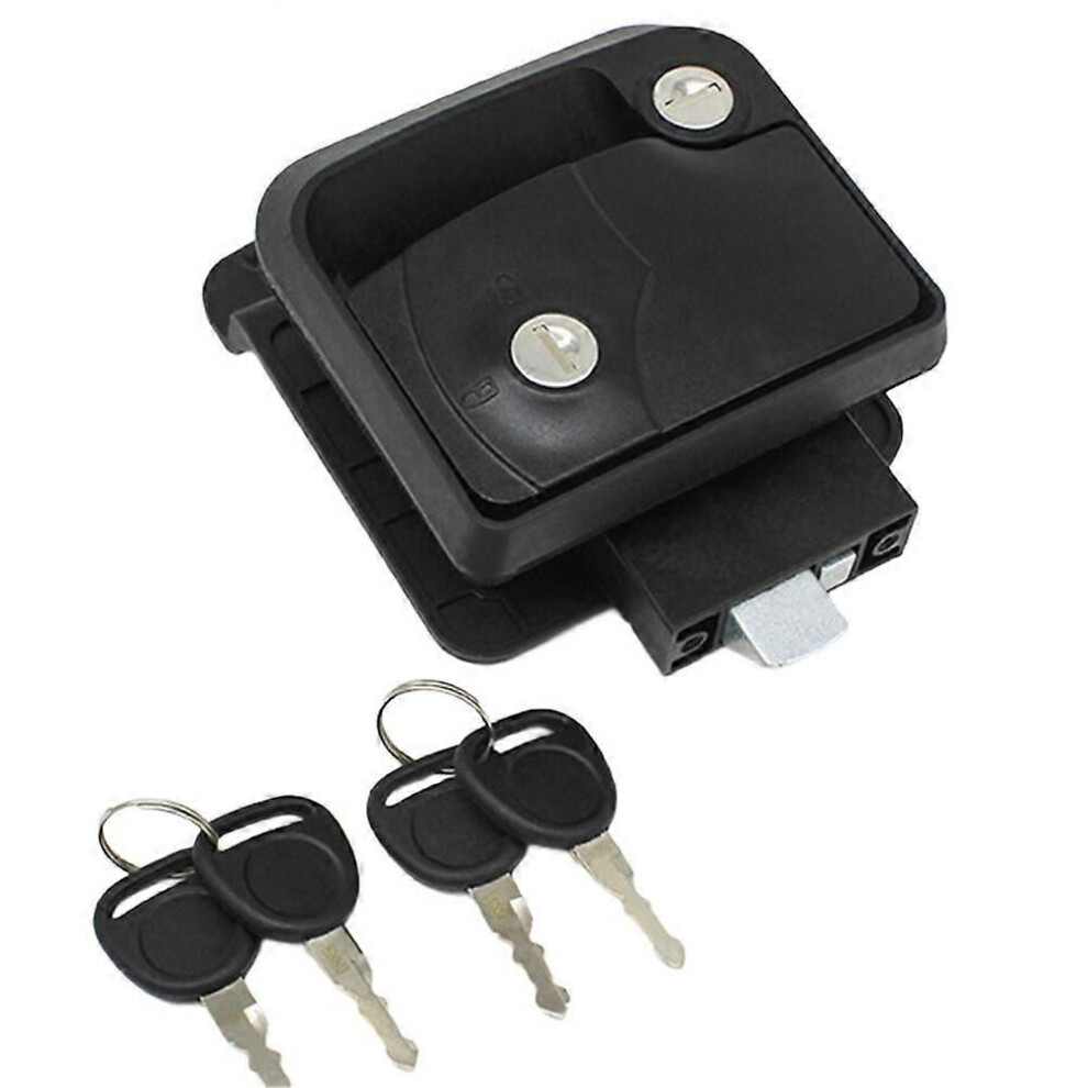 Car Rv Door Lock W 4 Keys Inside And Outside Open Mechanical Lock For Rv Car Yacht Tourist Car Automobile Modified 9152359408837