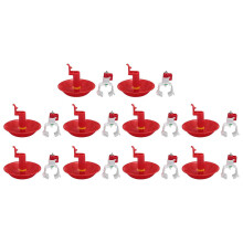 10 stuks automatische drinknippels voor kippen, geschikt voor tuinen, terrassen, kassen en boerderijen.