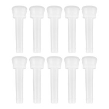 Melkbekervoering van witte silicagel voor schapenmelkmachines, geschikt voor koeien, geiten en schapen.