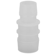 Aquarium luchtventielconnector, variabele diameter, rechte, transparante, witte plastic luchtslang voor aquariums en waterpompen, 8 tot 6 inch.