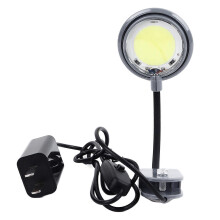 5-W-LED-Aquarium-Klemmleuchte mit 360 drehbarem Stab, CN-Stecker, 220 V
