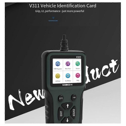 V311 Διαγνωστικός σαρωτής OBD2 αυτοκινήτου με πολλαπλές γλώσ 1