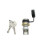 Trailer Hitch Lock with Barrel and Keys for Secure Towing Solutions 1