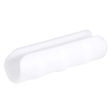50 stuks witte kasframebuizen en folieklemmen/verbindingsstukken, tuingereedschap 8 cm