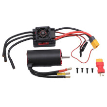 3674 2000KV 4 Pole Rotor Sensorless Brushless Motor with Temperature Sensor Port Waterproof 100A ESC