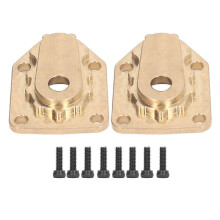 2Pcs Portal Cover Front And Rear Brass Gear External Cover For Axial UTB18 Capra
