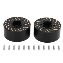 Auswuchtgewichte aus Messing, 6-Loch-Sechskantnabenadapter aus Messing für 1,9-Zoll- und 2,2-Zoll-Beadlock-Felgen (18,5 mm)